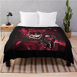 hazbin hotel alastor Throw Blanket