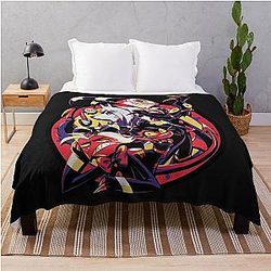 Hazbin Hotel Merch Helluva Boss Group Essential T-Shirt.png Throw Blanket