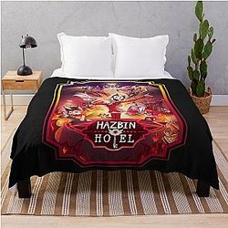 Hazbin Hotel Throw Blanket