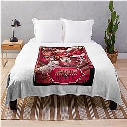 Hazbin Hotel Poster Throw Blanket
