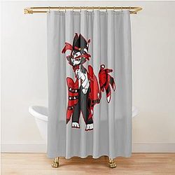 Hazbin Hotel - Husk Shower Curtain