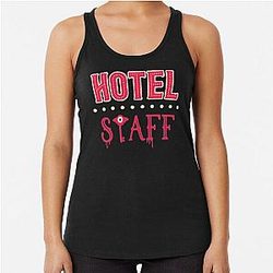 Hazbin Hotel Staff Racerback Tank Top