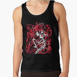 Charlie + Alastor 2023 Hazbin Hotel V-day Inspired Fanmerch  Tank Top