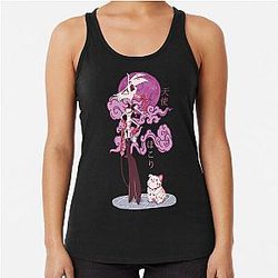 Angel Dust Pet - Hazbin Hotel Racerback Tank Top