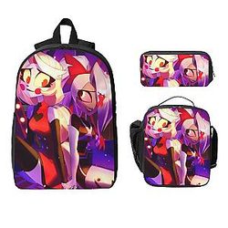 Charlie And Vaggie Valentines Hazbin Hotel Backpacks