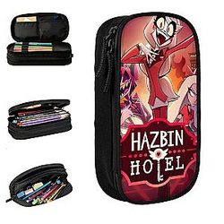 Cute Cartoon Hazbin Hotel Pencil Cases