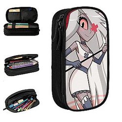 Vaggie Hazbin Hotel Pencil Cases