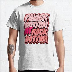 Hazbin Hotel - Power Bottom slogan Classic T-Shirt