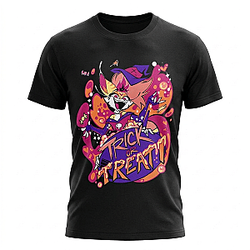 Hazbin Hotel Trick or Treat Halloween Shirt Hazbin Hotel T-Shirts