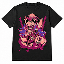 Hazbin Hotel Halloween Crimson Slasher T-Shirts Hazbin Hotel T-Shirts NTT2408