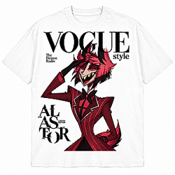 Vogue Alastor T-Shirt Hazbin Hotel T-Shirts NTT2408