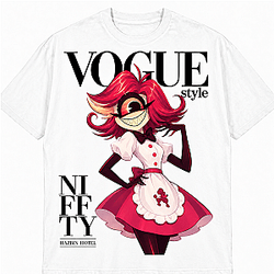 Vogue Niffty Hazbin Hotel T-Shirts Hazbin Hotel T-Shirts