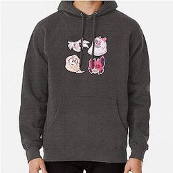 Hazbin Hotel chibi,,,  Pullover Hoodie