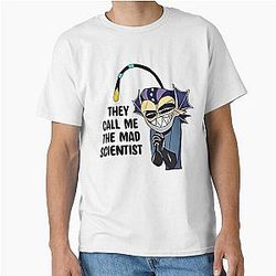 Hazbin Hotel Baxter The Mad Scientist Classic T-Shirt