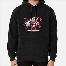 TV Show, Hazbin Hotel, Charlie Magne, Vaggie (Hazbin Hotel) Pullover Hoodie