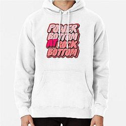 Hazbin Hotel - Power Bottom slogan Pullover Hoodie