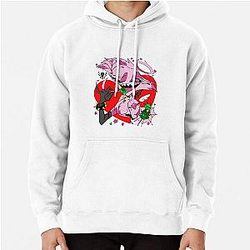 Hazbin Hotel Angel Dust (devil and Angel) Pullover Hoodie