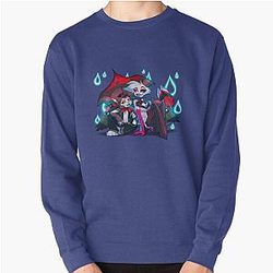 Hazbin Hotel Angel and Husk Loser Baby Pullover Sweatshirt
