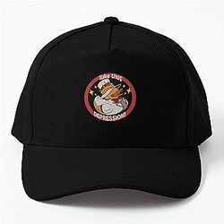 Hazbin Hotel Take That Depression Baseball Cap