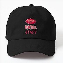 Country Music Hazbin Hotel Staff Cool Graphic Gifts Dad Hat