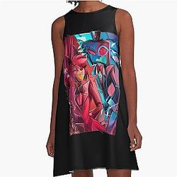 Hazbin Hotel Vox A-Line Dress