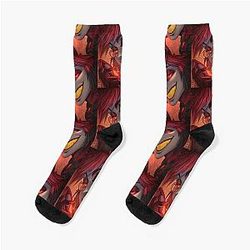 Alastor - Hazbin Hotel Socks
