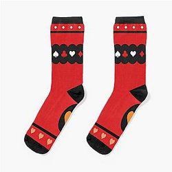 Hazbin Hotel - Husk Duffle Socks