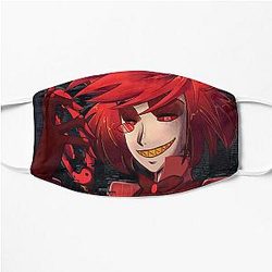Hazbin Hotel Alastor Flat Mask