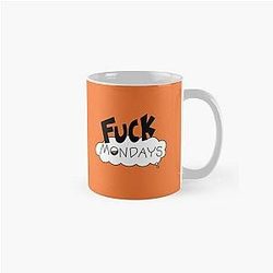 F*ck mondays - Husk Hazbin Hotel Classic Mug