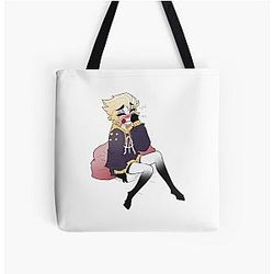 Cute Lucifer Hazbin Hotel All Over Print Tote Bag
