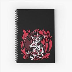 Hazbin Hotel - Huskerdust Valentine Spiral Notebook