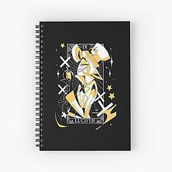 Lucifer Morningstar - Hazbin Hotel Spiral Notebook
