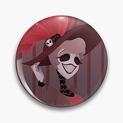 Hazbin Hotel Rosie Horror Pin