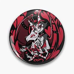Hazbin Hotel - Huskerdust Valentine Pin