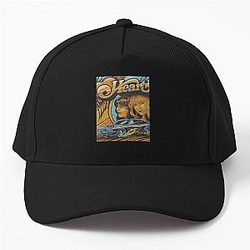 Vintage Heart Band Baseball Cap