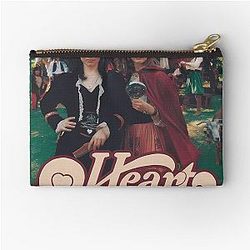 Heart Little Queen Vintage Zipper Pouch
