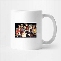 Arena Rock Pioneers Heart Band Mugs