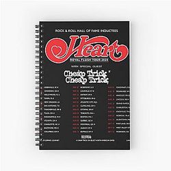 Heart Royal Flush Tour 2024 Notebook