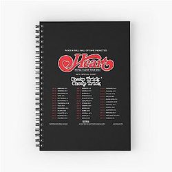 Heart Royal Flush Tour 2024 Spiral Notebook