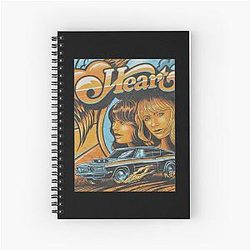 Vintage Heartband Spiral Notebook