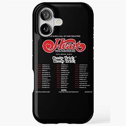 Heart Royal Flush Tour 2024 iPhone Tough Case