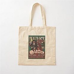 Heart Little Queen Vintage Cotton Tote Bag