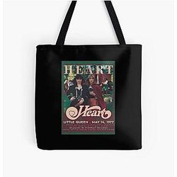 Heart Little Queen Vintage Tote Bag