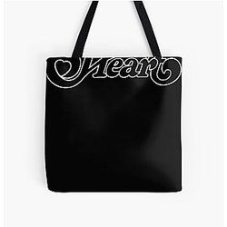 Heart 60s All Over Print Tote Bag