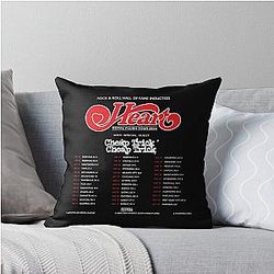 Heart Royal Flush Tour Throw Pillow