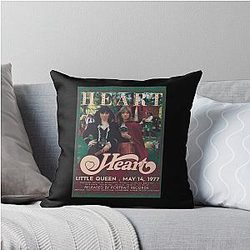 Heart Little Queen Throw Pillow