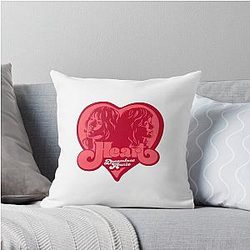 Heart Dreamboat Annie Throw Pillow