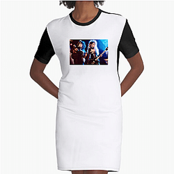 Timeless Rock Icons Heart Band Dresses