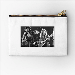 Legendary Rock Sisters Heart Band Zipper Pouches