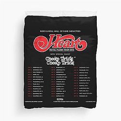 Heart Royal Flush Tour Duvet Cover
